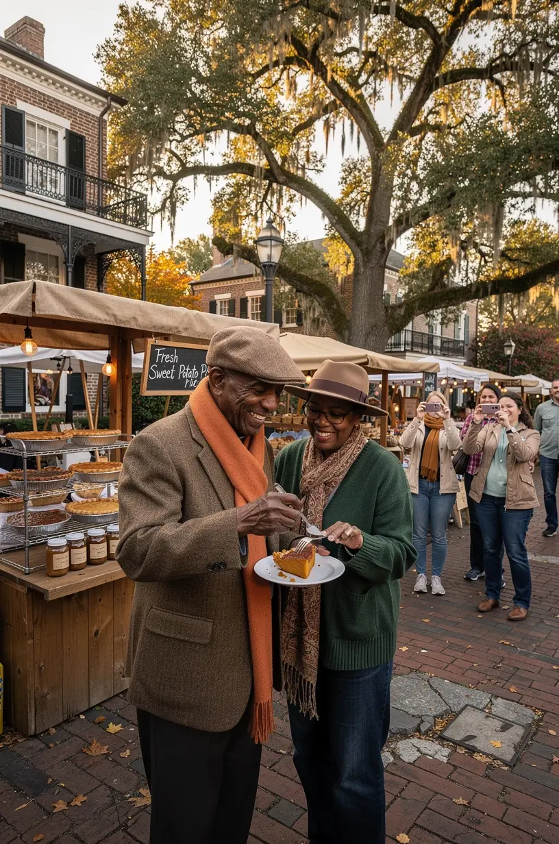 Праздничное уличное мероприятие с живой музыкой и танцами, отражающее культурное наследие разных регионов США